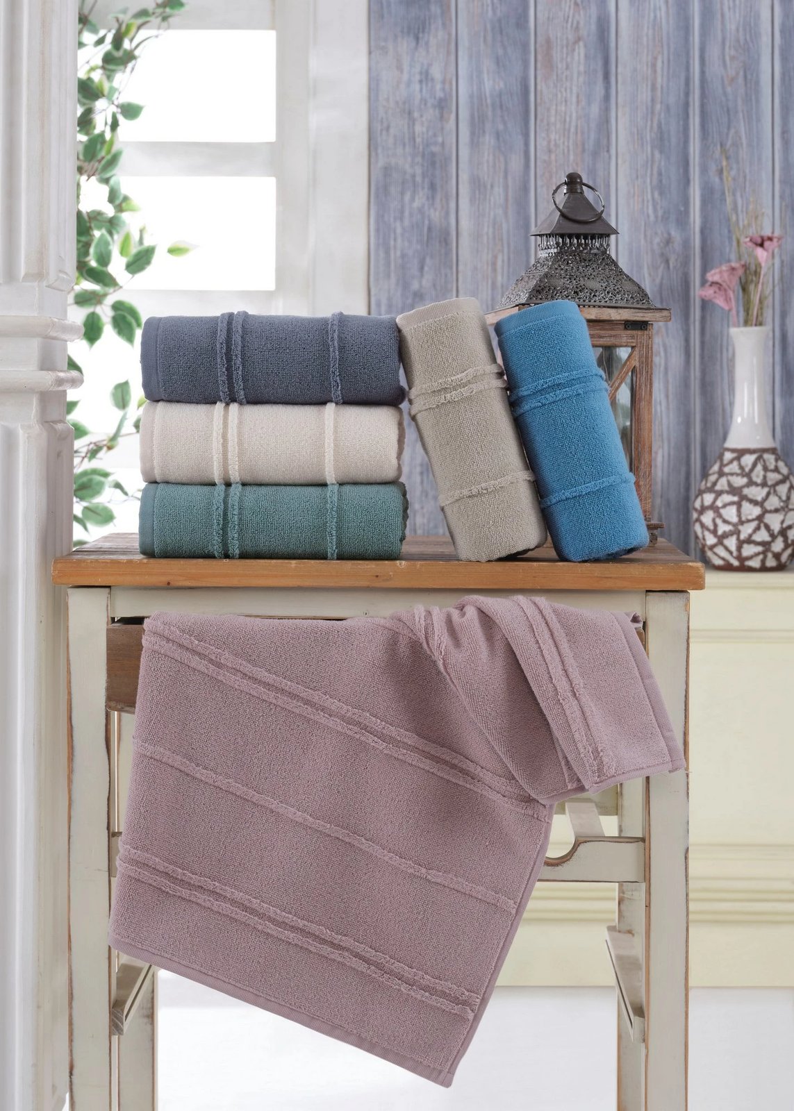 Set peshqirësh duarsh (6 copë), Mijolnir Arden, ngjyra të përziera