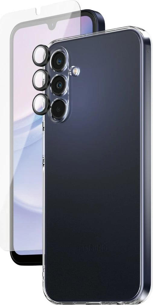 Mbështjellës PanzerGlass SAFE. 3-in-1 për Samsung Galaxy A15/A15 5G, transparent