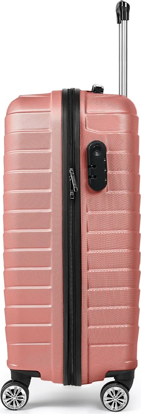 Valixhe udhëtimi, ngjyrë rozë, Zoozie Bags, PVKUCUK001R005