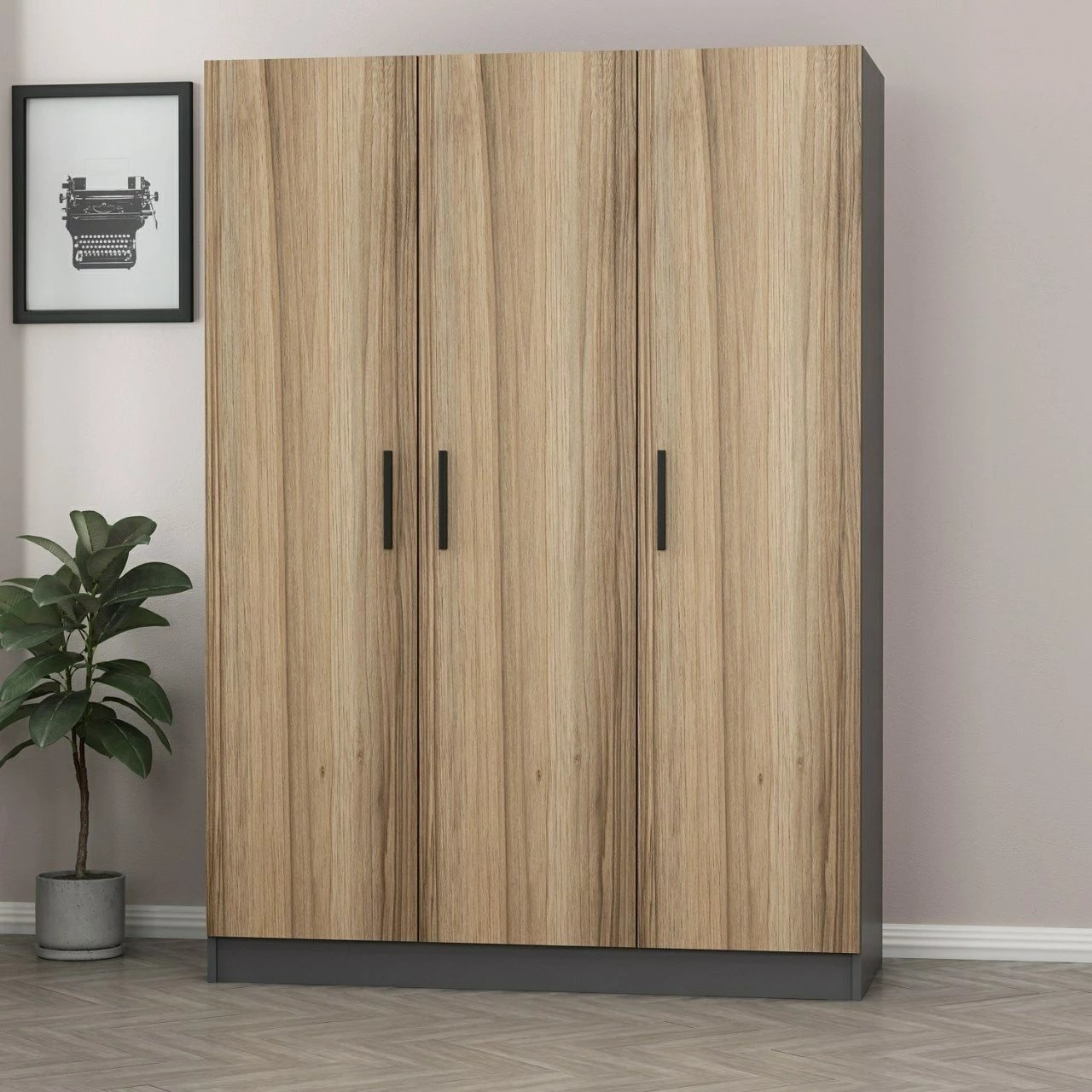 Dollap Skye Decor, ngjyrë lisi, 2267