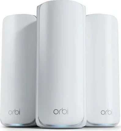 Router Netgear wifi 7 Mesh Orbi RBE773-100EUS, i bardhë
