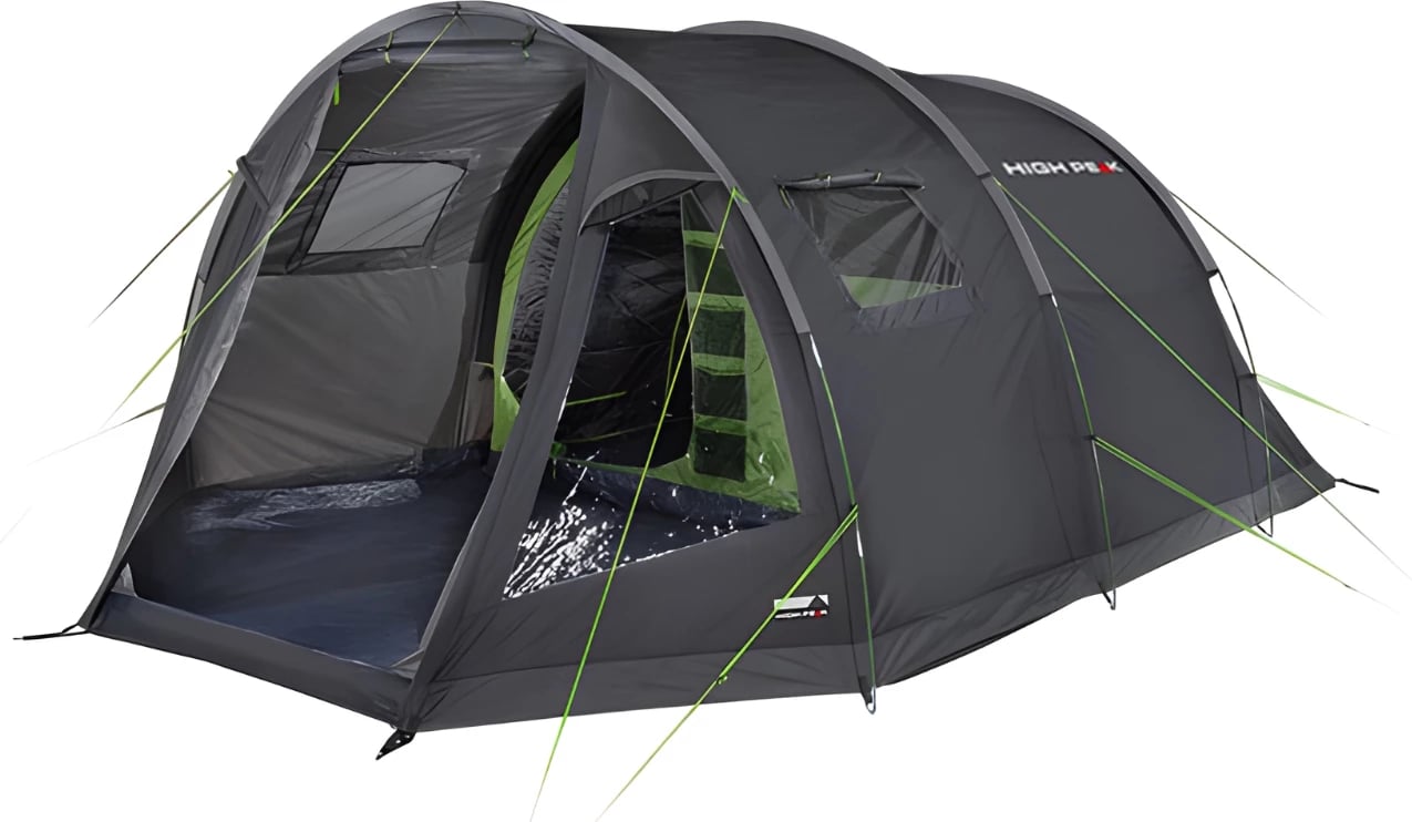 Tendë High Peak për pesë persona, ngjyrë gri e gjelbër