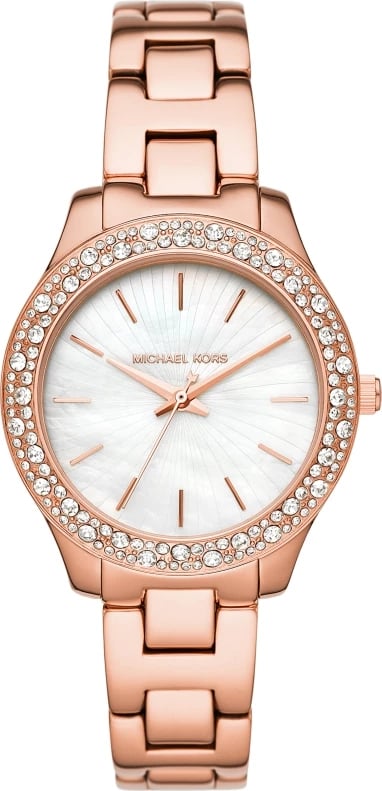 Orë dore MICHAEL KORS LILIANE për femra, rozë e artë