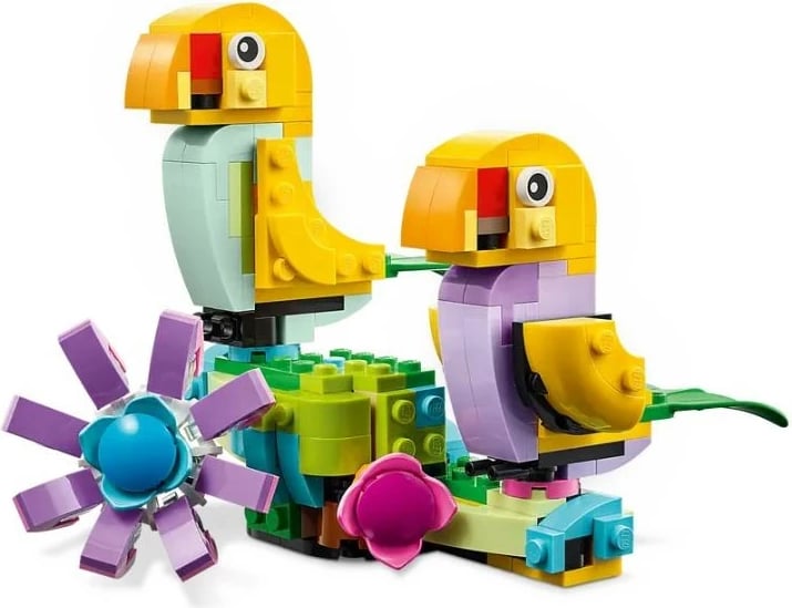 Set ndërtimi LEGO Creator 31149 Flowers in a Watering Can, 420 pjesë, plastikë, 3-në-1
