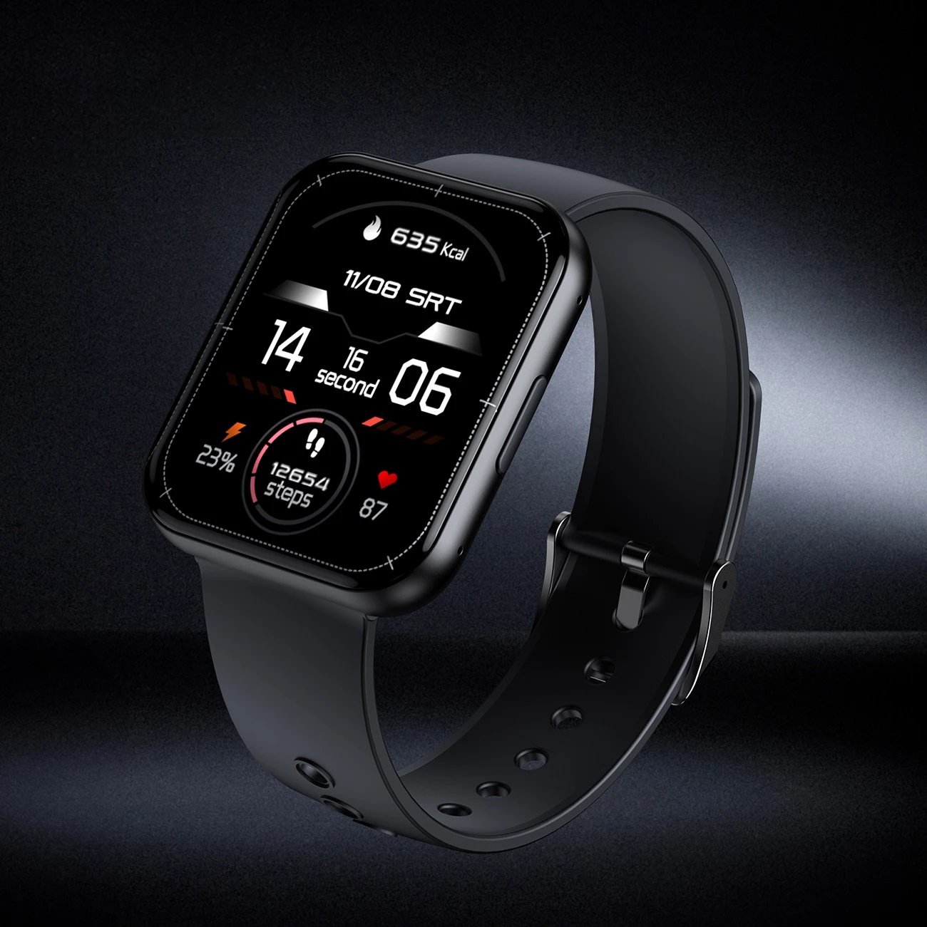 Smartwatch Choetech WT001, 1.91", IP67, Bluetooth 5.0, 300 mAh, e zezë