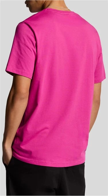 Maicë për meshkuj Lyle & Scott, fuchsia