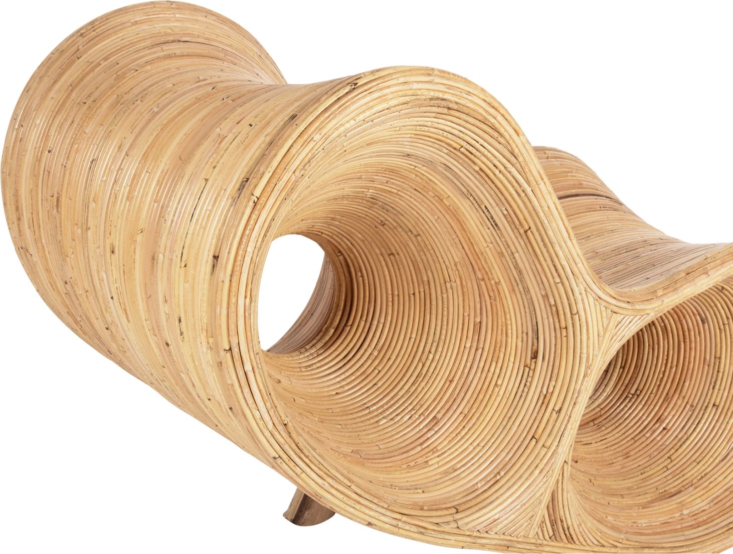 Karrige relaksuese CURVY, ngjyrë natyrale, FH9645.01, 63x128x97H cm