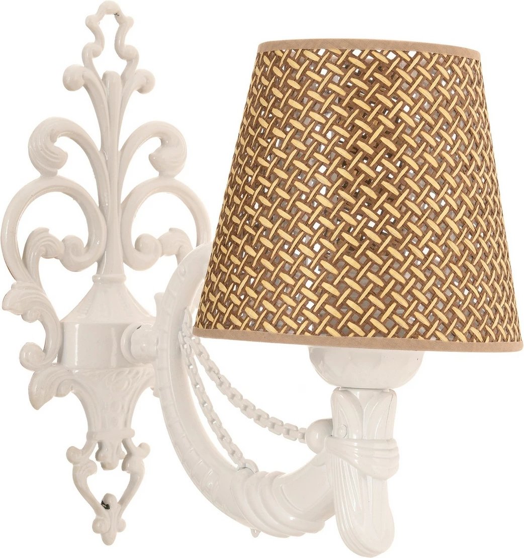 Llambë muri Opviq Gloria Hazeran, natyrale, e bardhë