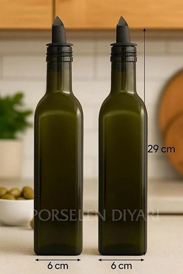 Set shishe për vaj (2 copë), Hermia Concept, OIL5648