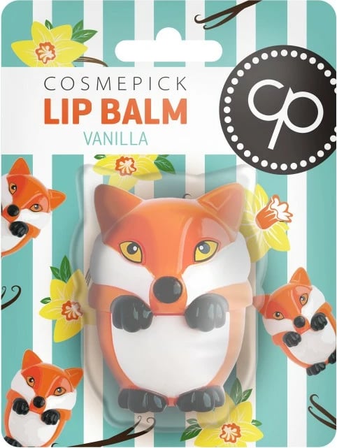 Balsam për buzë për femra Cosmepick Vanilla Fox, 6g Vanilla