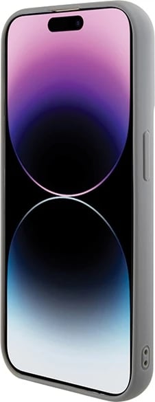 Mbështjellës Guess Sequin Script Metal për iPhone 15 Pro, argjendtë Mbështjellës Guess Sequin Script Metal për iPhone 15 Pro, argjendtë