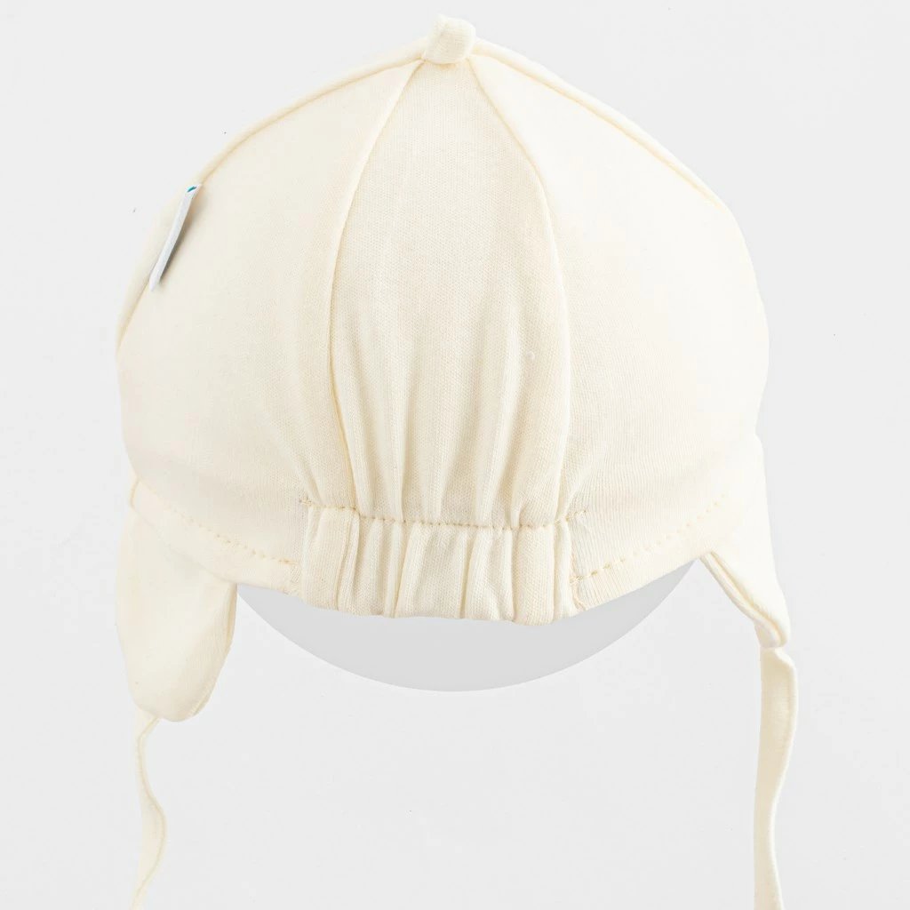 kapelë me strehë, New Baby Casually Dressed, pambuk 100%, madhësia 80/86, krem