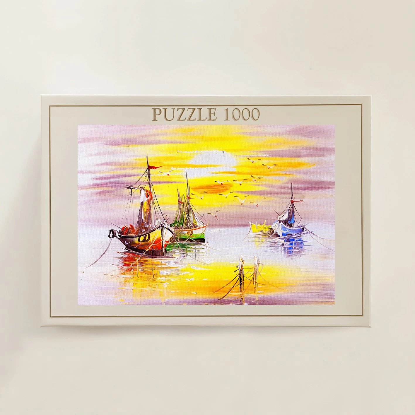 Puzzle 1000 copë, Evila Originals, shumëngjyrësh, PZL_0168_1000