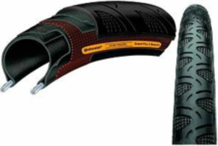 Gomë biçiklete Continental, e zezë