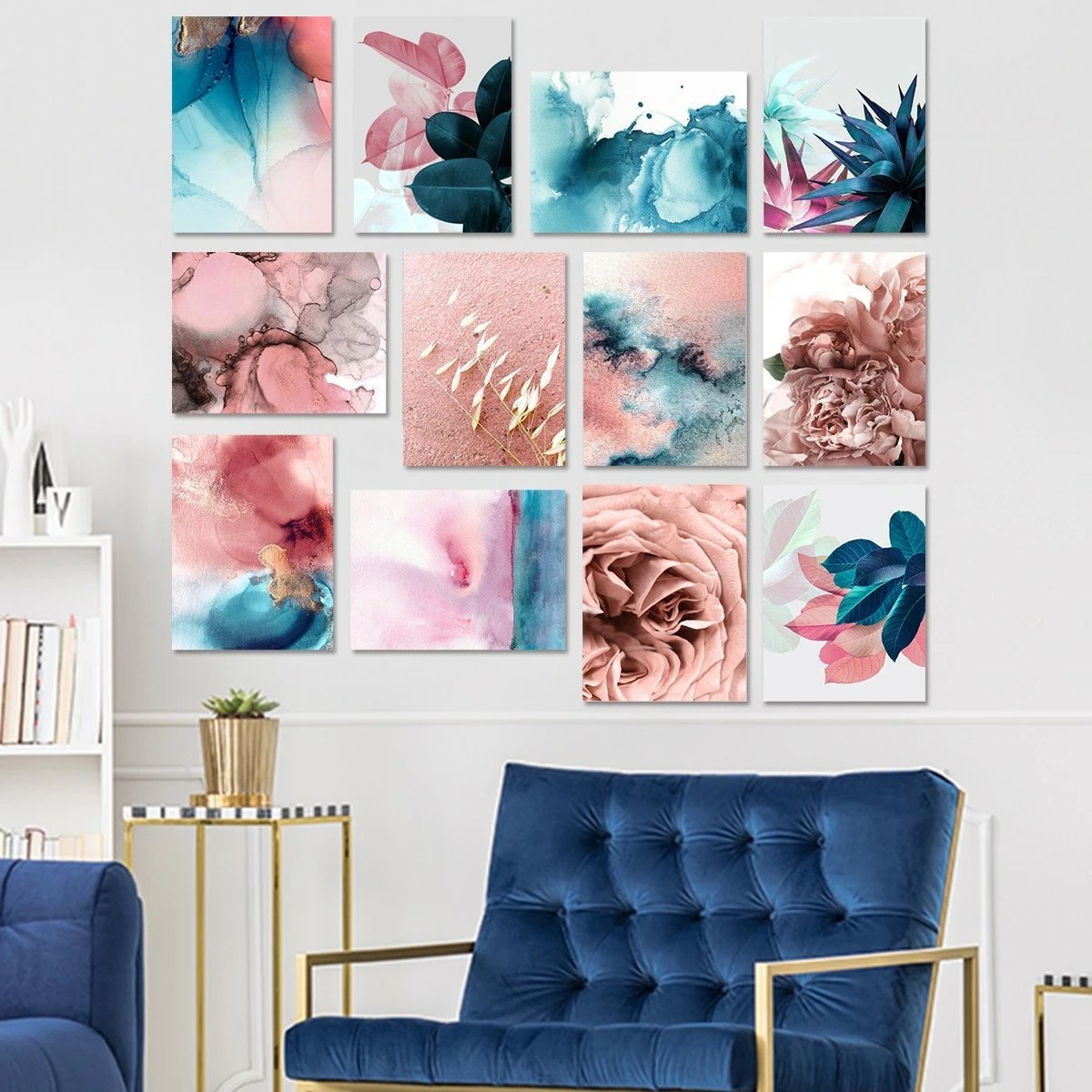 Piktura dekorative MDF (12 copë), Wallity, 12MDF11