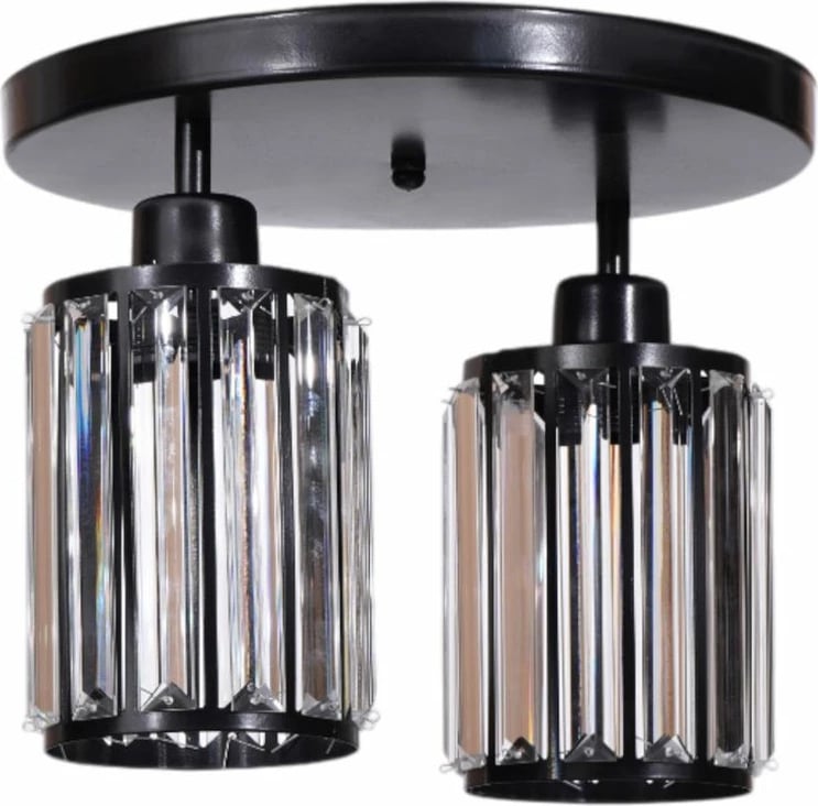 Llambë tavani Opviq, 9013-2, metal i zi, gotë