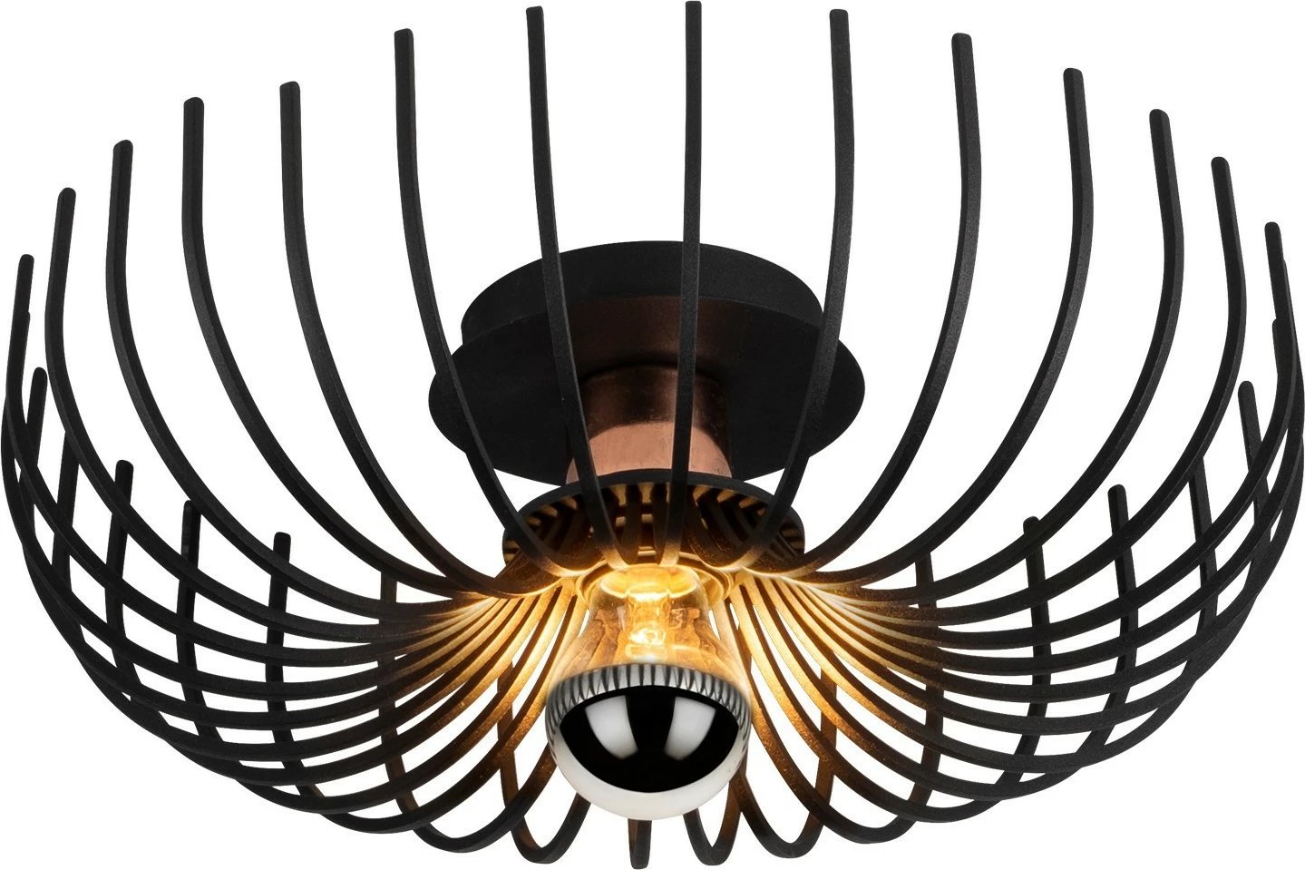 Llambë tavani Opviq, Aspendos - N-641, e zezë Llambë tavani Opviq, Aspendos - N-641, e zezë