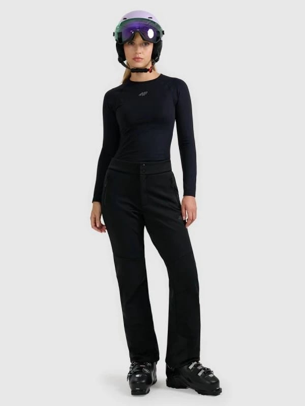 Pantallona softshell skijimi për femra 4f