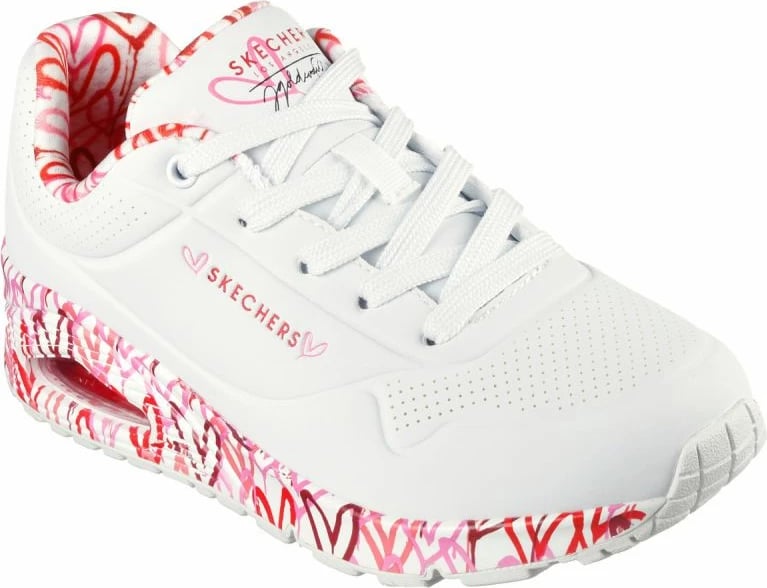 Atlete për femra Skechers, të bardha