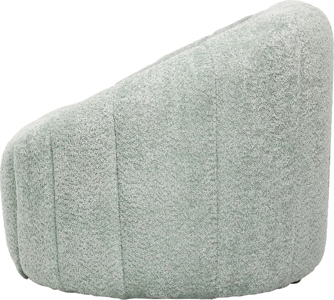 Divan 2-vendësh MOBY FH9595.05, ngjyrë fistik, pëlhurë boucle, 148x83x66H cm