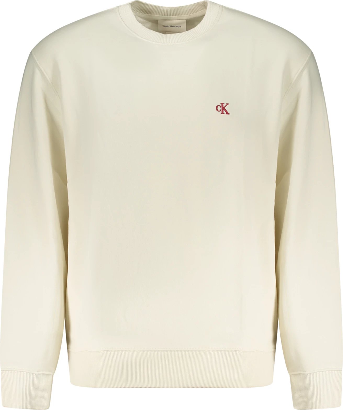 Duks Calvin Klein zip-up meshkuj, të bardhë