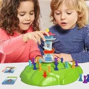 Lojë tavoline Ravensburger Lotti Karotti Paw Patrol, për familje, 2-4 lojtarë, shumëngjyrëshe