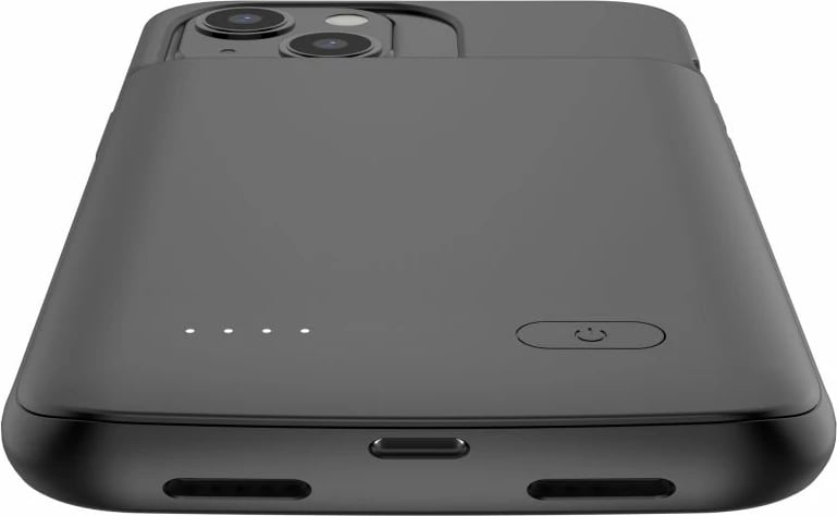 Mbështjellës Tech-Protect PowerCase për iPhone 13 / 13 Pro me powerbank 4800mAh, Zi