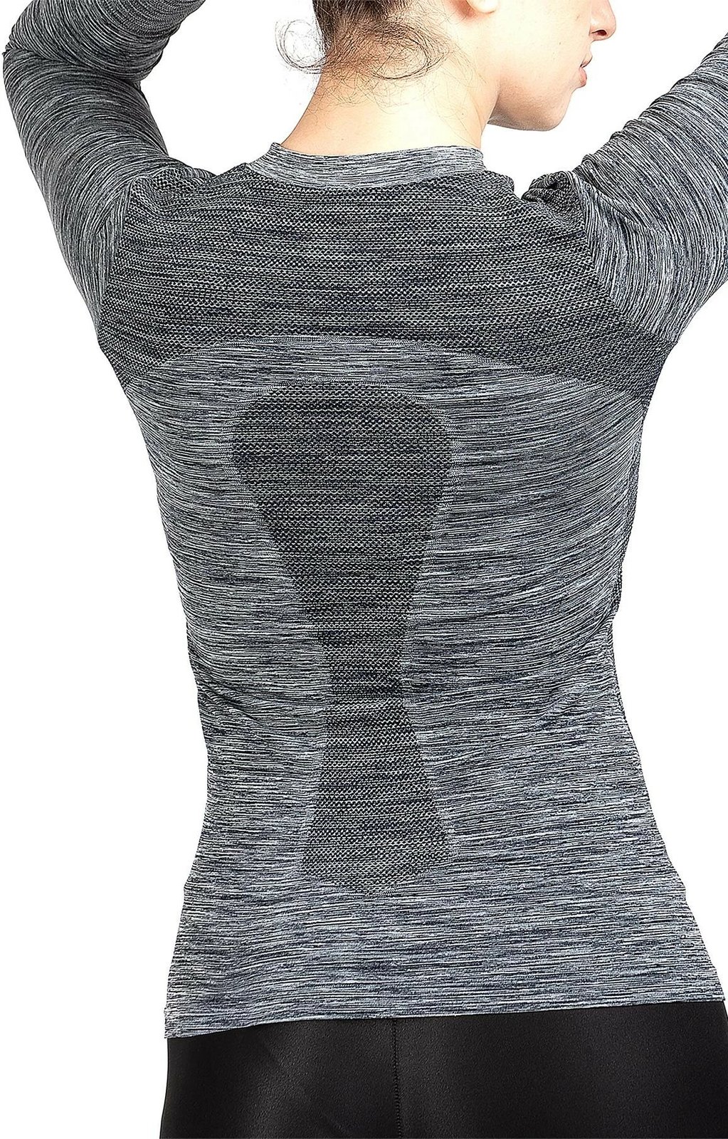 Bluzë e hollë për gra, ngjyrë gri, Jumeon, 001-001383