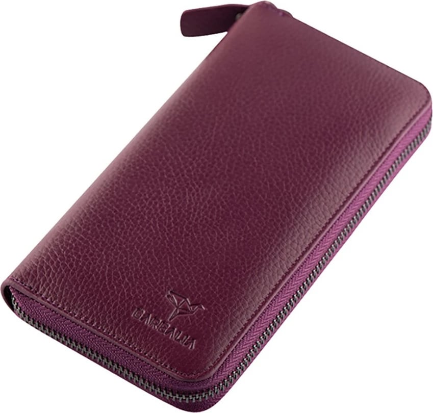 Portofol për gra, ngjyrë damson, Zoozie Bags, Arthur