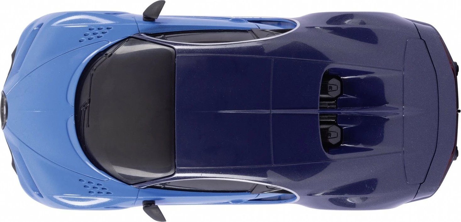 Makine lodër me telekomandë Revell RC Bugatti Chiron 1:24, e zezë/blu