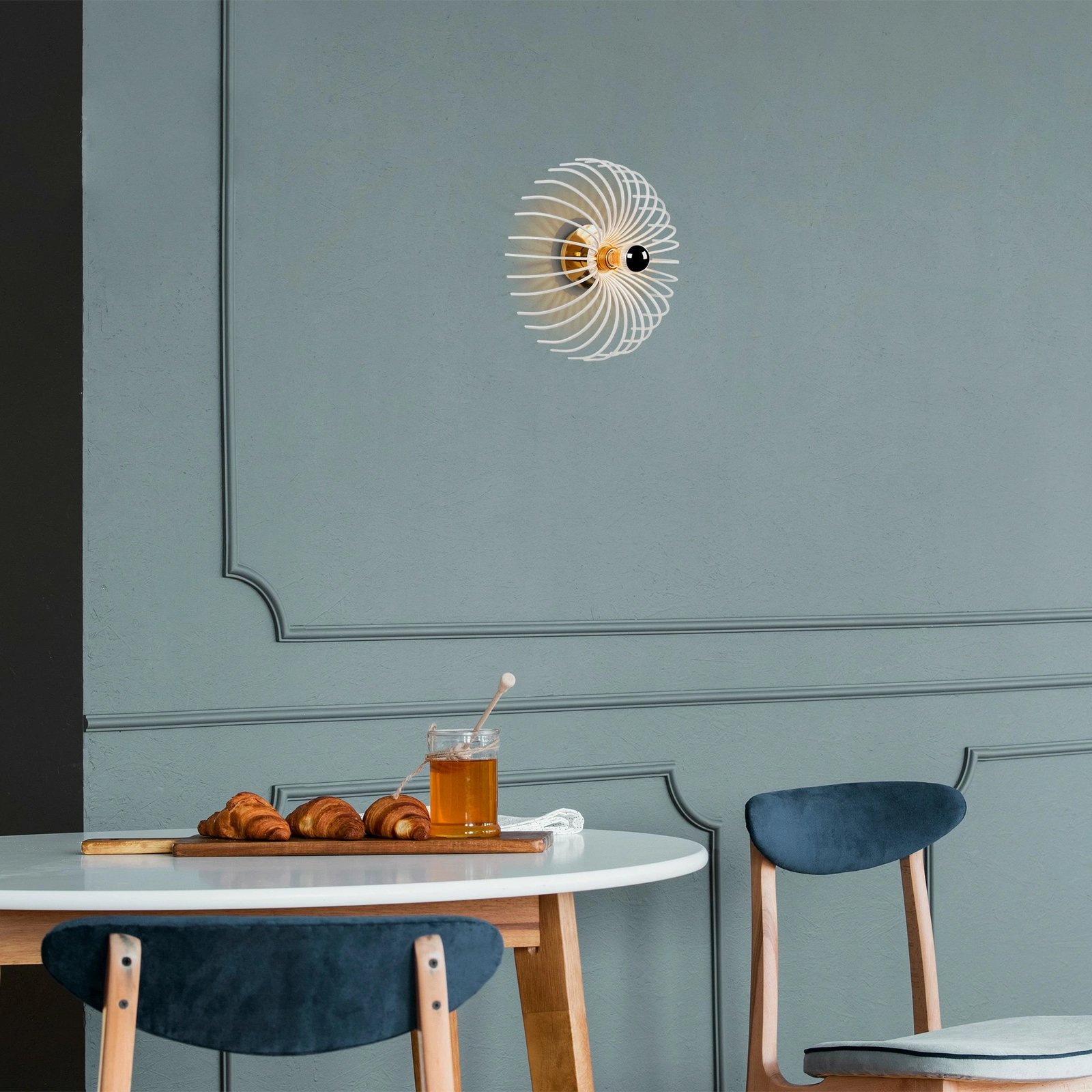 Llambë muri Opviq, Aspendos, e bardhë, N-646