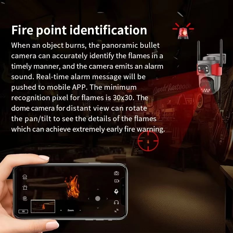 Kamere Dual Lense WiFi 8.0MP AF621DR