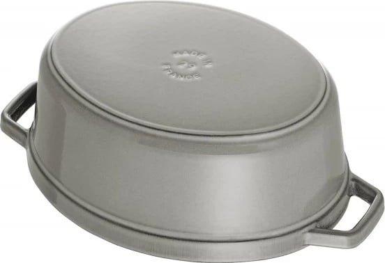 Tenxhere gize ZWILLING STAUB ovale 3.2l, Gri