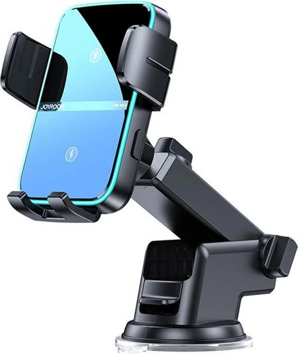 Mbajtës celulari Joyroom JR-ZS246 me karikues wireless Qi, i zi