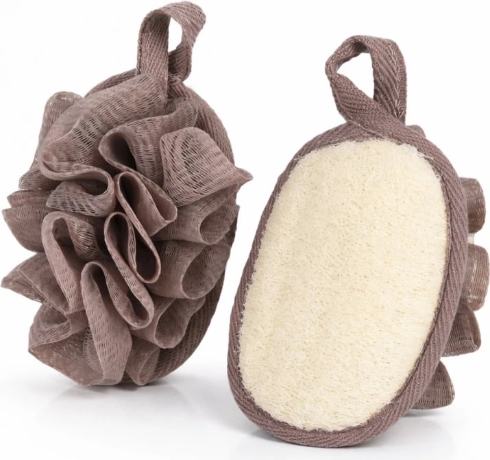 Sfongjer për trup Ecarla Double-sided Body Wash Sponge GB20, 1 copë