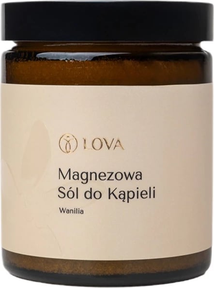 Kripë për banjë LOVA Magnesium Bath Salt Vanilla për femra 180g