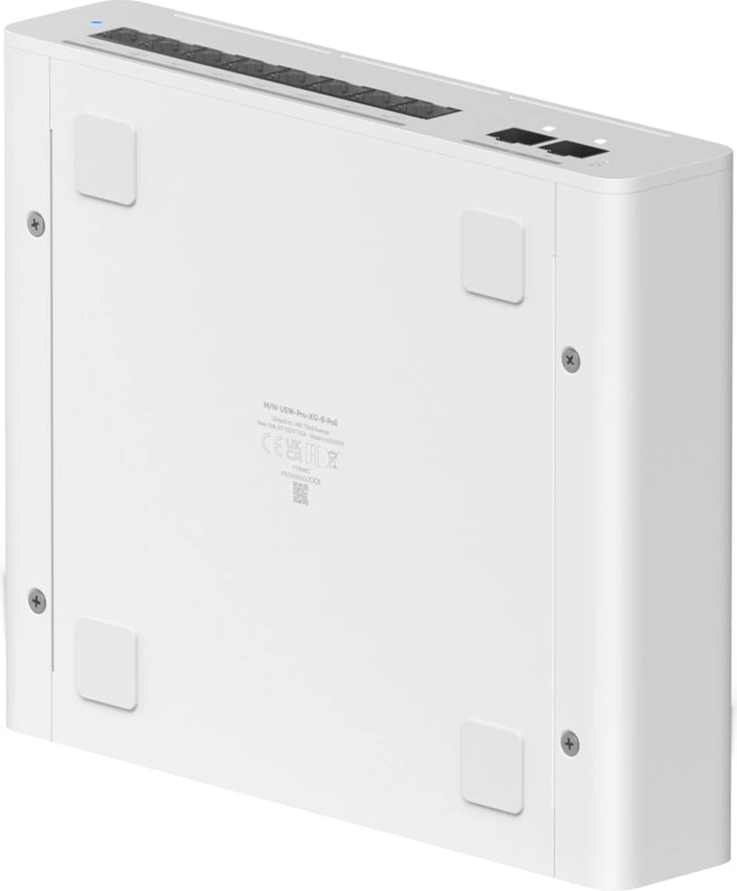 Switch Ubiquiti UniFi Pro XG 8 PoE, 8 porte 10G, 2 SFP+, i menaxhueshëm, Gri