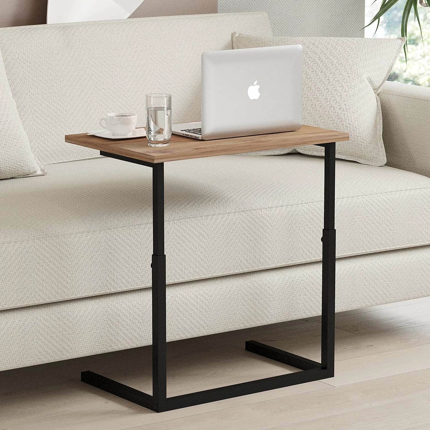 Tavolinë qëndrimi për laptop, ngjyrë Atlantic Pine, Hanah Home, Sparkle