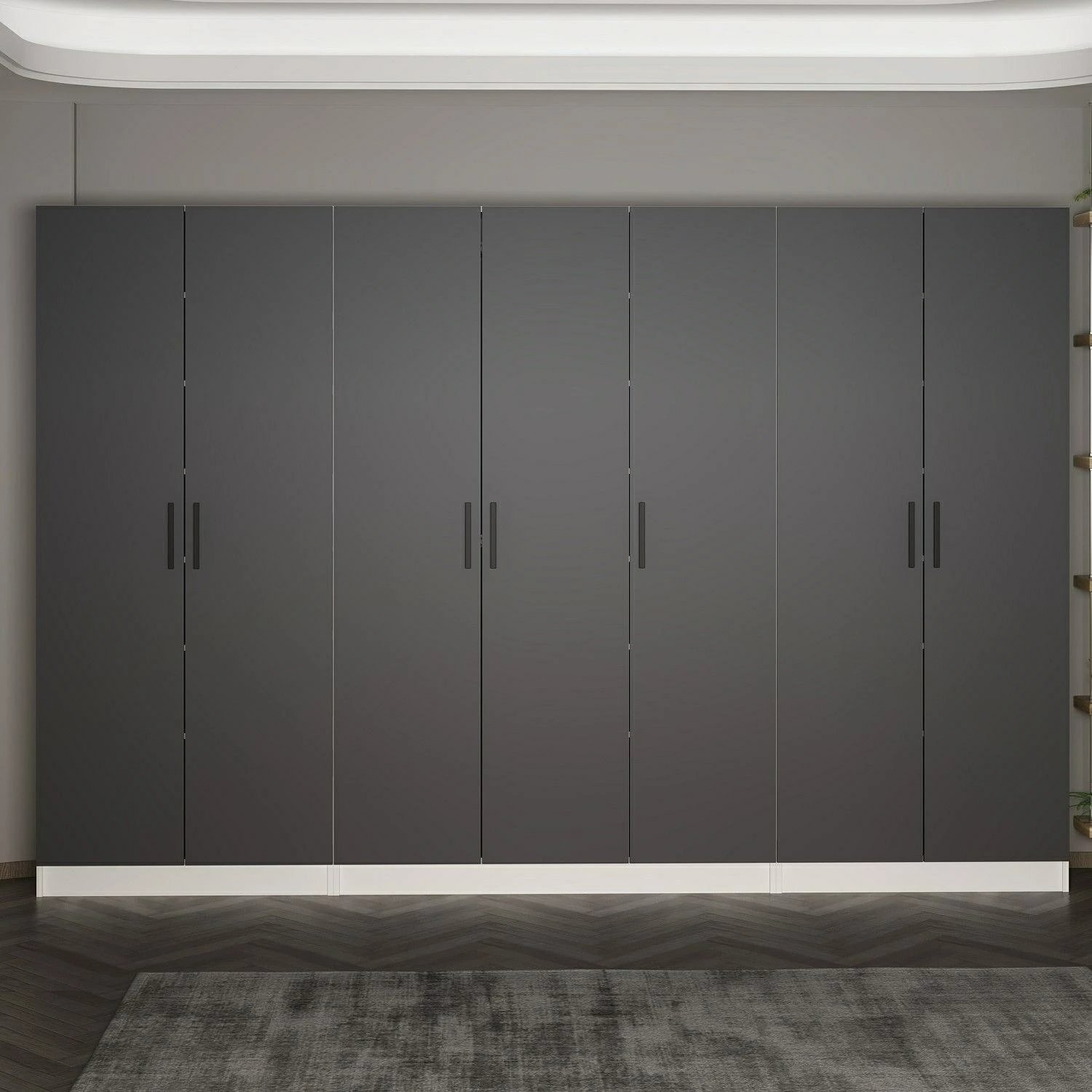 Stendë korridori Skye Decor, ngjyrë antracit, Noah - 8215