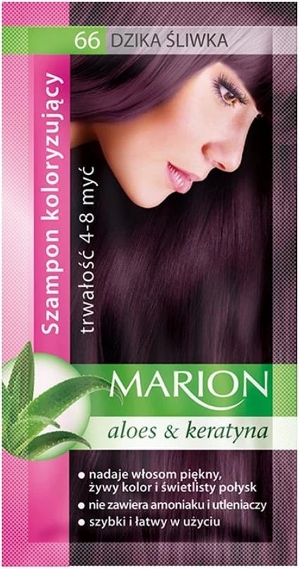 Shampon ngjyrues për femra Marion 66 Wild Plum 40ml