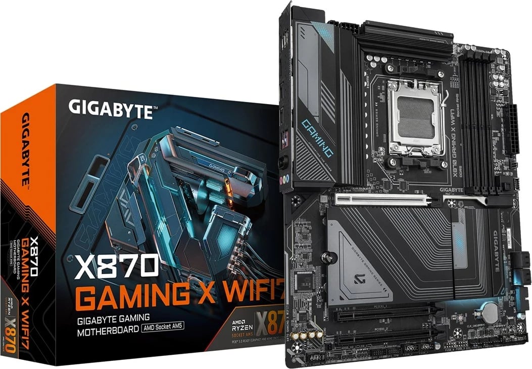 Pllakë amë Gigabyte X870 GAMING X WIFI7, Socket AM5, e zezë
