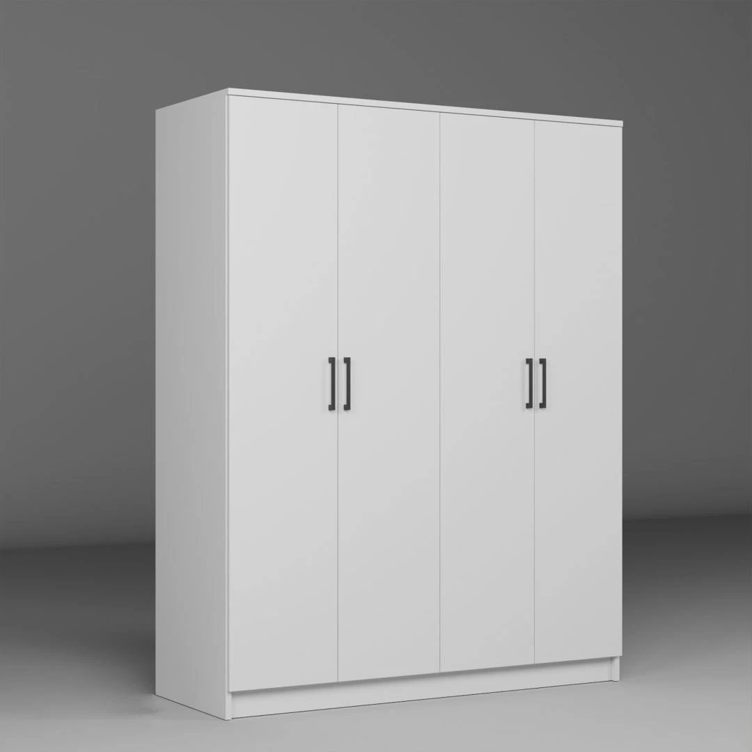 Dollap rrobash Skye Decor, i bardhë, Kardelen 1600-99