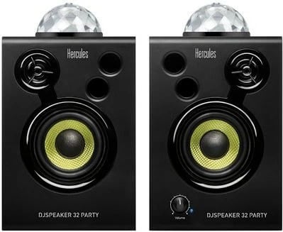 Boksa Hercules DJ Speaker 32 Party, 2.0 kanale, 30 W, të zinj