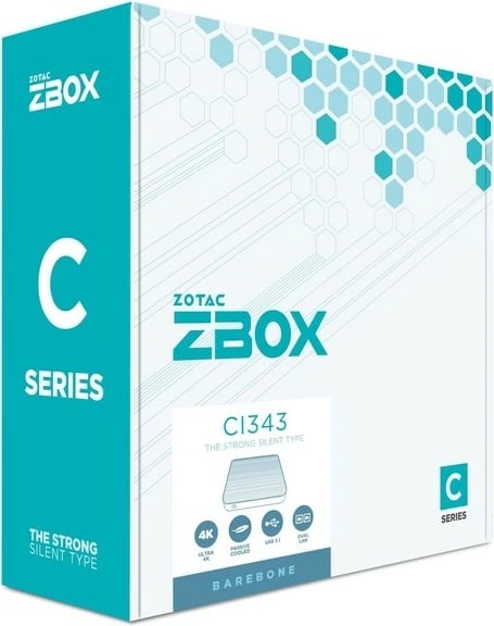 Mini PC Zotac ZBOX edge CI343, DDR5, PCI Express, Wi-Fi 6, 40 W