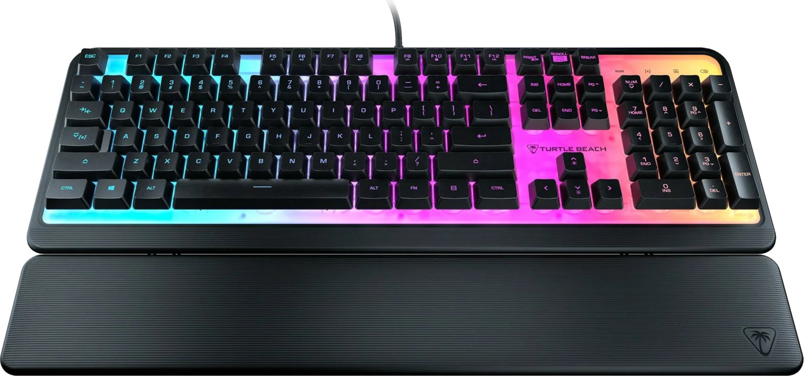 Tastierë Turtle Beach Magma, Wired, USB, Membranë, QWERTZ, LED, E zezë