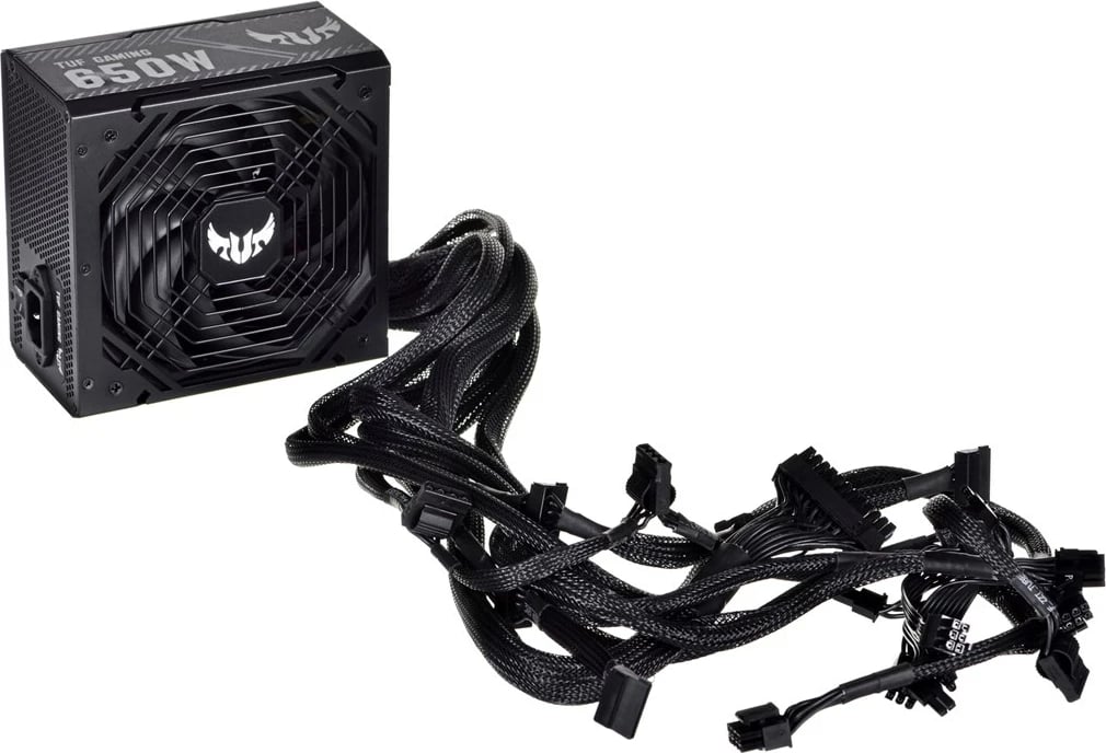 Burim energjie ASUS TUF, 20+4 pin ATX, 650W, i zi  