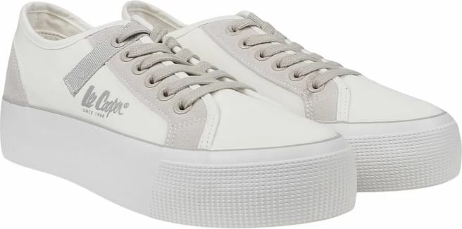 Këpucë femra Lee Cooper, të bardha