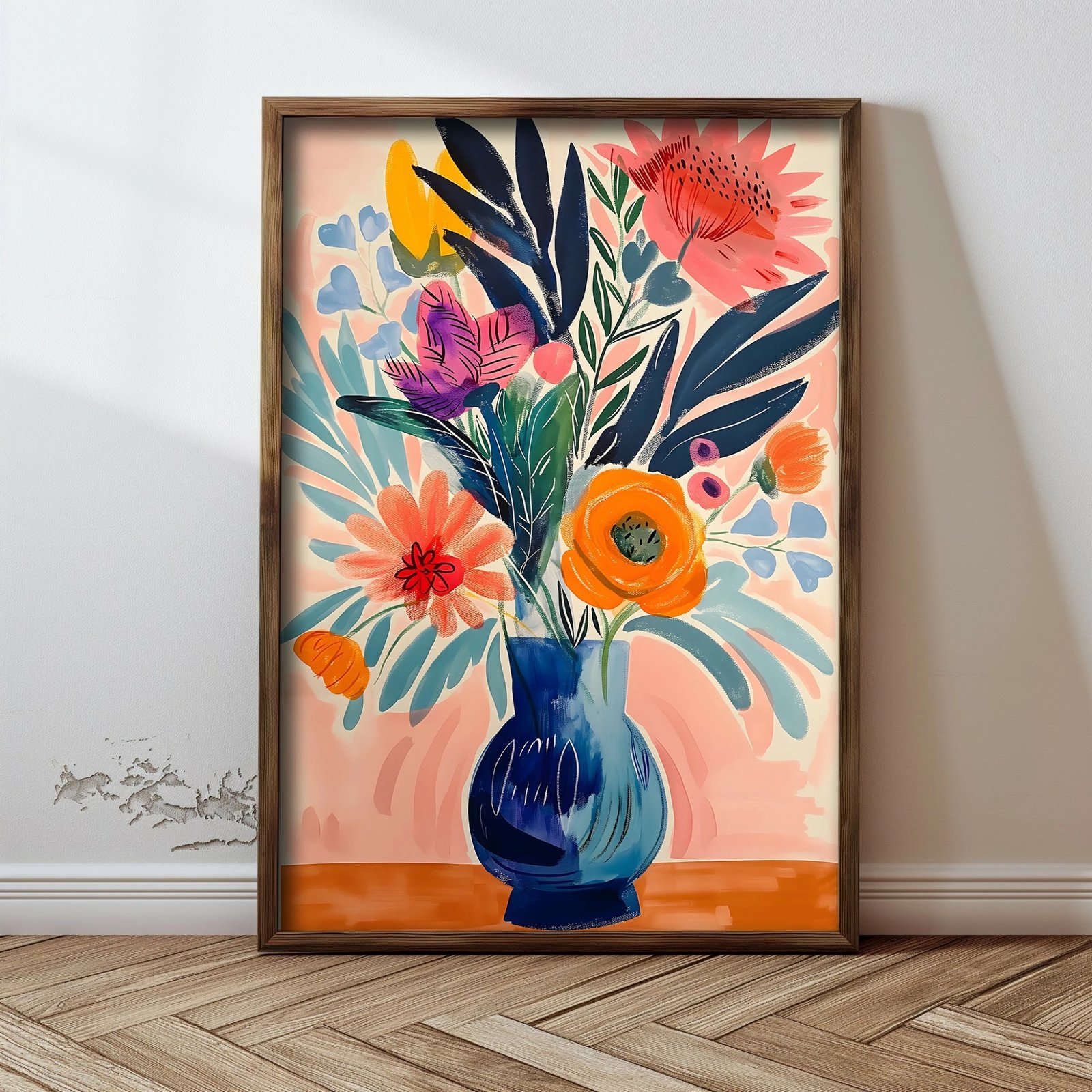 Pikturë dekorative me kornizë MDF, Wallity, GE219-L