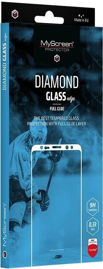 Mbështjellës ekranit MyScreen Diamond Glass Edge Full Glue për Samsung Galaxy A54, transparent