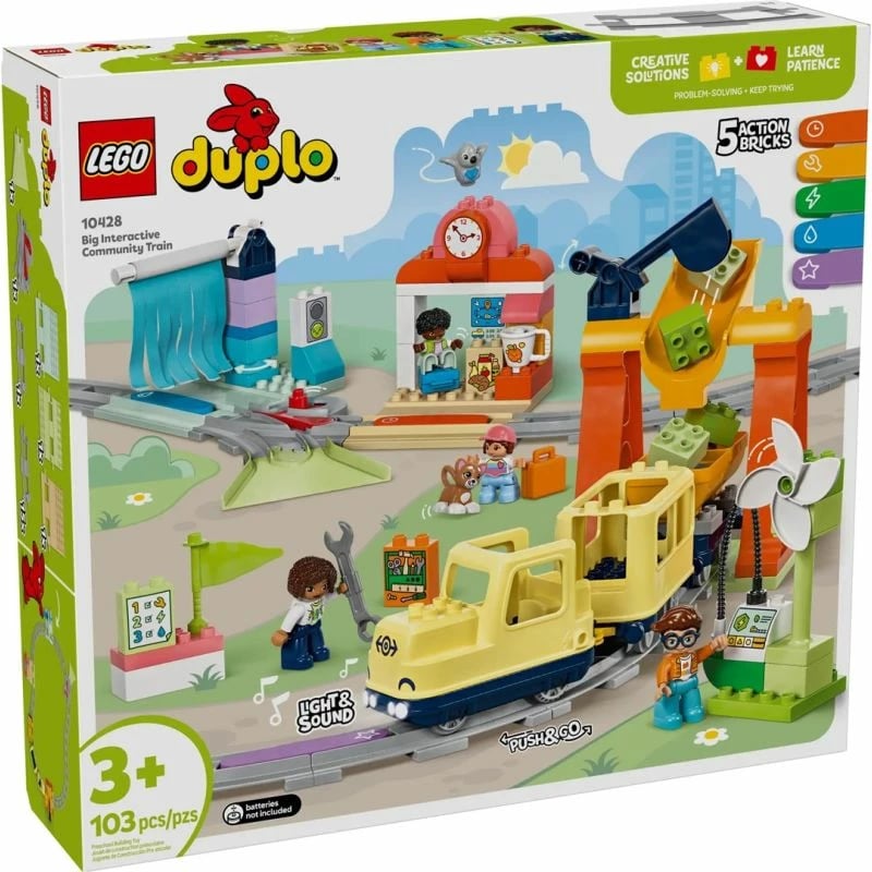 Lodra tren interaktiv LEGO DUPLO për fëmijë